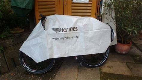 fahrradanhänger hermes versenden|fahrrad versenden anbieter.